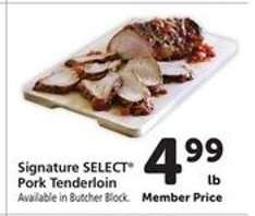 Signature SELECT Pork Tenderloin
