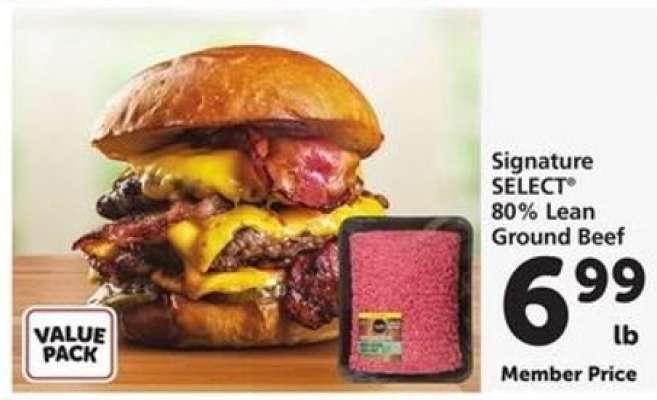 Signature SELECT 80% Lean Ground Beef