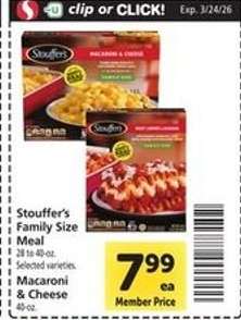 Stouffer's Family Size Meal