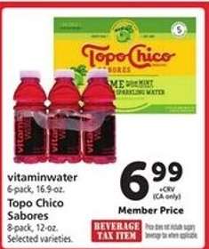 vitaminwater / Topo Chico Sabores