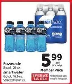 Powerade / smartwater