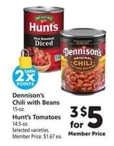 Dennison's Chili with Beans & Hunt's Tomatoes