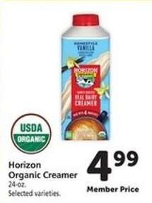 Horizon Organic Creamer