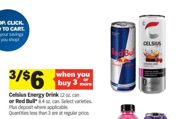 Celsius Energy Drink or Red Bull