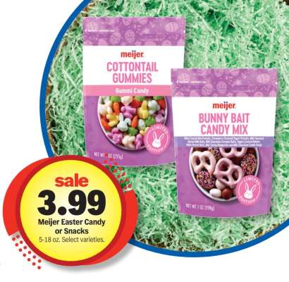 Meijer Easter Candy or Snacks*