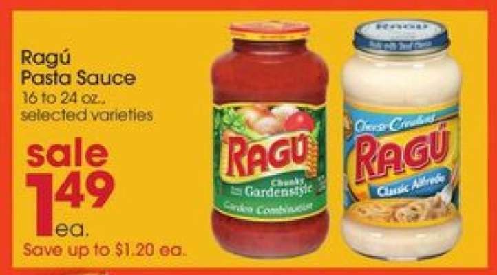 Ragú Pasta Sauce