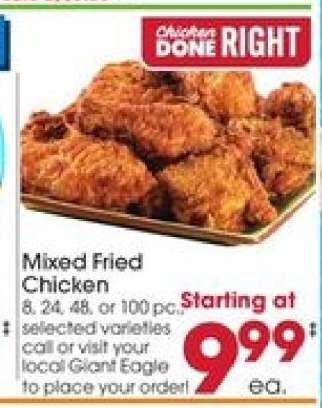 Mixed Fried Chicken