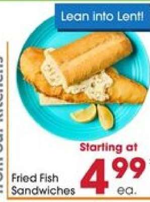 Fried Fish Sandwiches