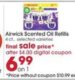 Airwick Scented Oil Refills