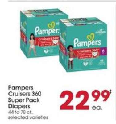Pampers Cruisers 360 Super Pack Diapers