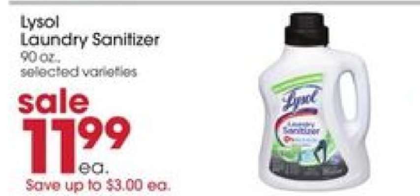 Lysol Laundry Sanitizer*