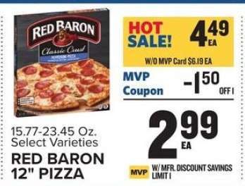 Red Baron 12" Pizza