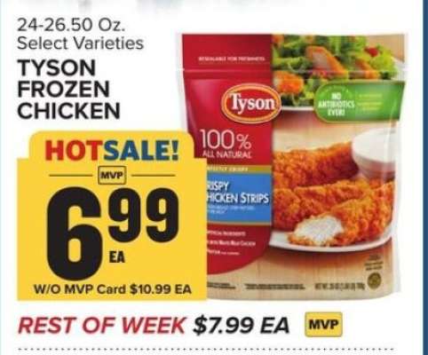 Tyson Frozen Chicken