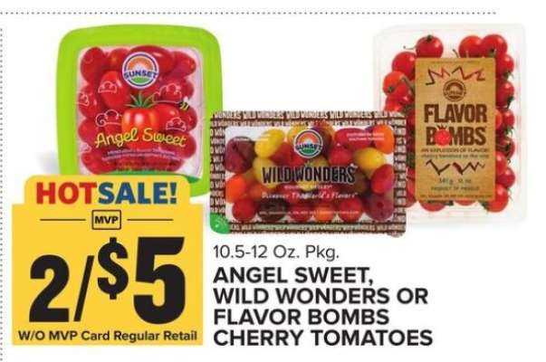 Angel Sweet, Wild Wonders or Flavor Bombs Cherry Tomatoes