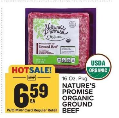 Nature's Promise Organic Ground Beef