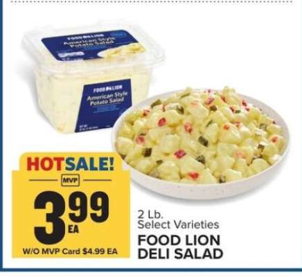 FOOD LION DELI SALAD
