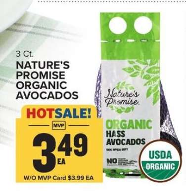 Nature's Promise Organic Avocados