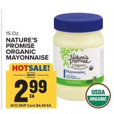 Nature's Promise Organic Mayonnaise