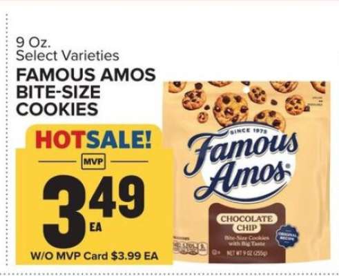 Famous Amos Bite-Size Cookies