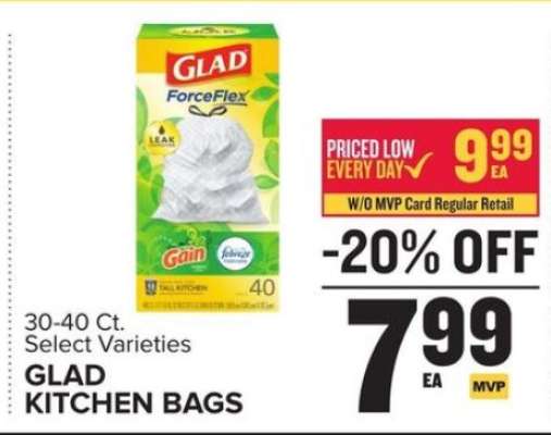 Glad Kitchen Bags