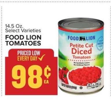 Food Lion Tomatoes