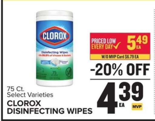 Clorox Disinfecting Wipes