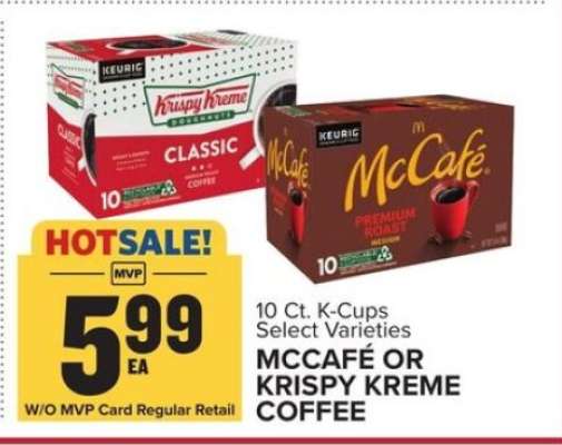 MCCAFÉ OR KRISPY KREME COFFEE