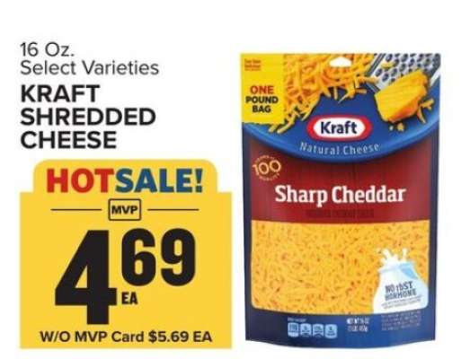 Kraft Shredded Cheese