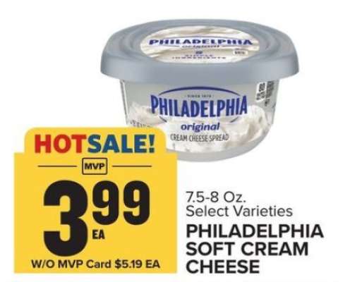 Philadelphia Soft Cream Cheese