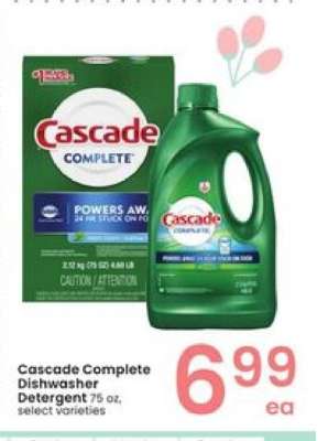 Cascade Complete Dishwasher Detergent