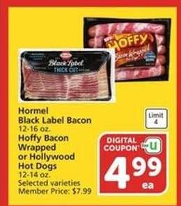 Hormel Black Label Bacon