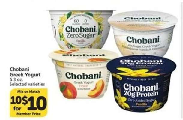 Chobani Greek Yogurt