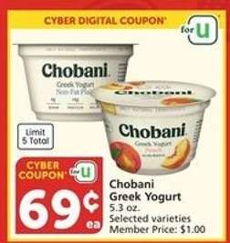 Chobani Greek Yogurt