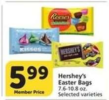 Hershey's Easter Bags