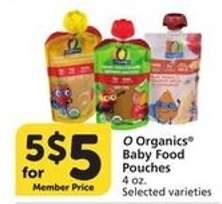 O Organics® Baby Food Pouches