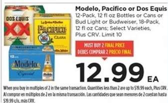 Modelo, Pacifico or Dos Equis