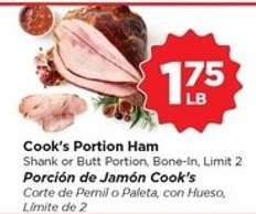 Cook's Portion Ham