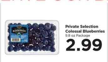 Private Selection Colossal Blueberries