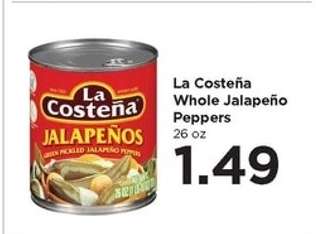 La Costeña Whole Jalapeño Peppers