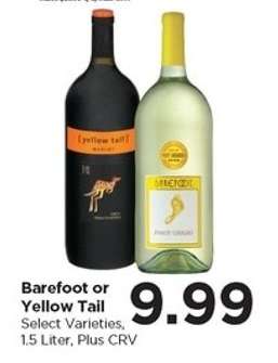 Barefoot or Yellow Tail