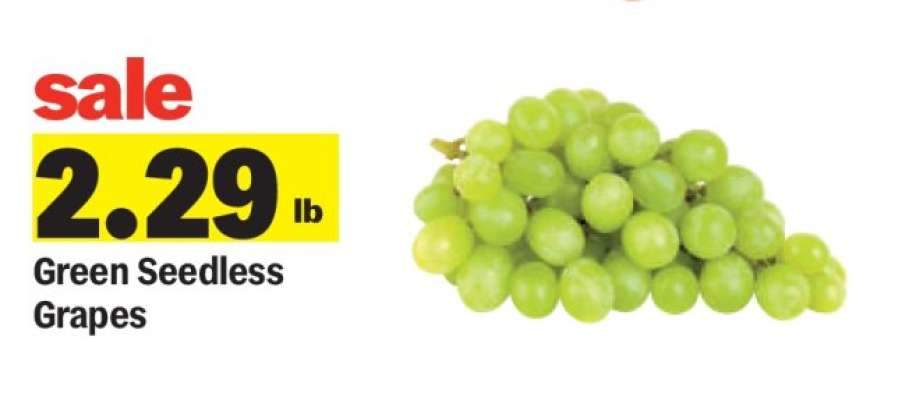 Green Seedless Grapes