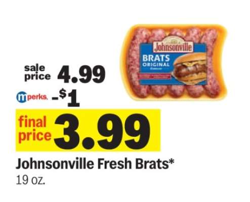 Johnsonville Fresh Brats