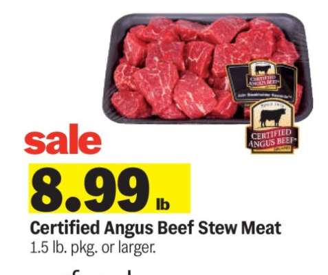 Certified Angus Beef Stew Meat