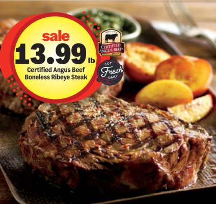Certified Angus Beef Boneless Ribeye Steak