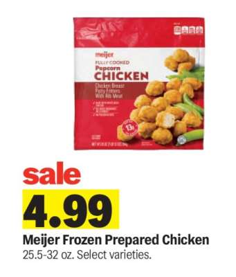 Meijer Frozen Prepared Chicken