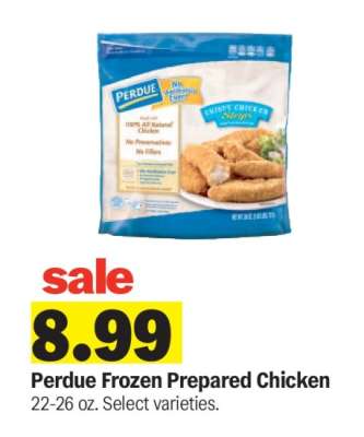 Perdue Frozen Prepared Chicken