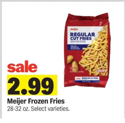 Meijer Frozen Fries