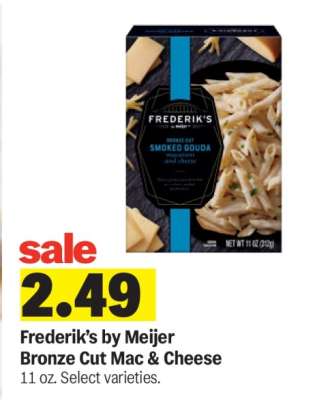 Frederik's by Meijer Bronze Cut Mac & Cheese