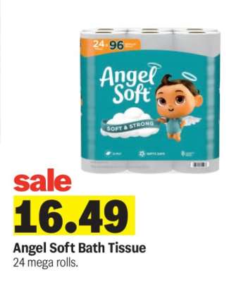 Angel Soft Bath Tissue