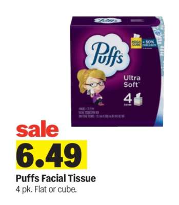 Puffs Facial Tissue*